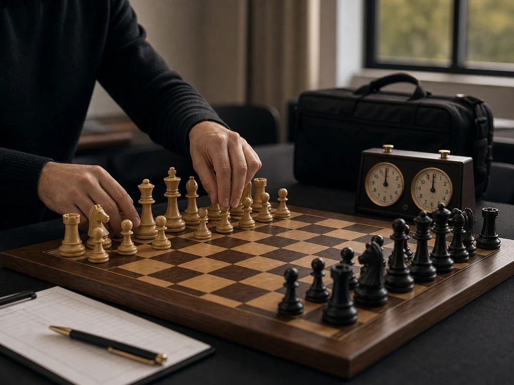 Tournament chess preparation