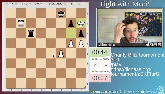 Chess Dojo Tournament Stream